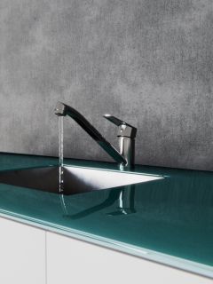 Смеситель для кухни Knotlor KN-12, хром